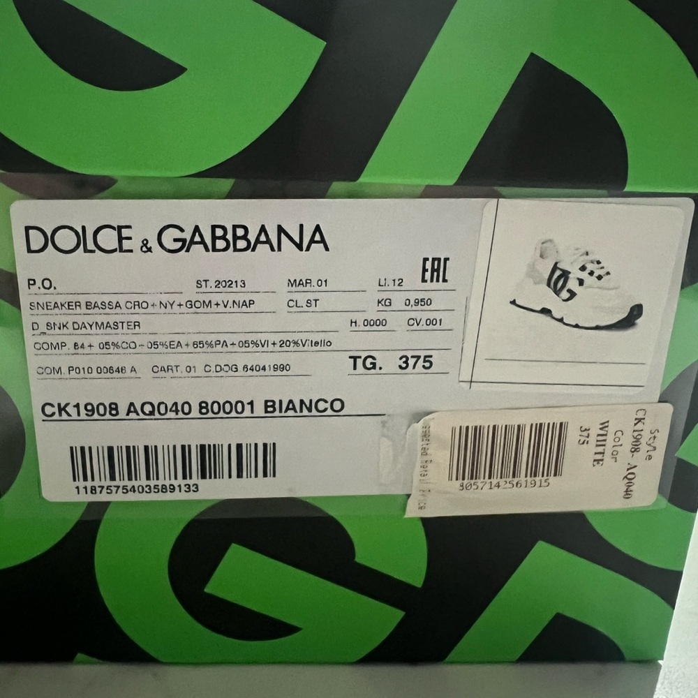D & G sneakers